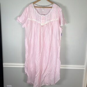 New Vintage Character Pink Nightgown 2X